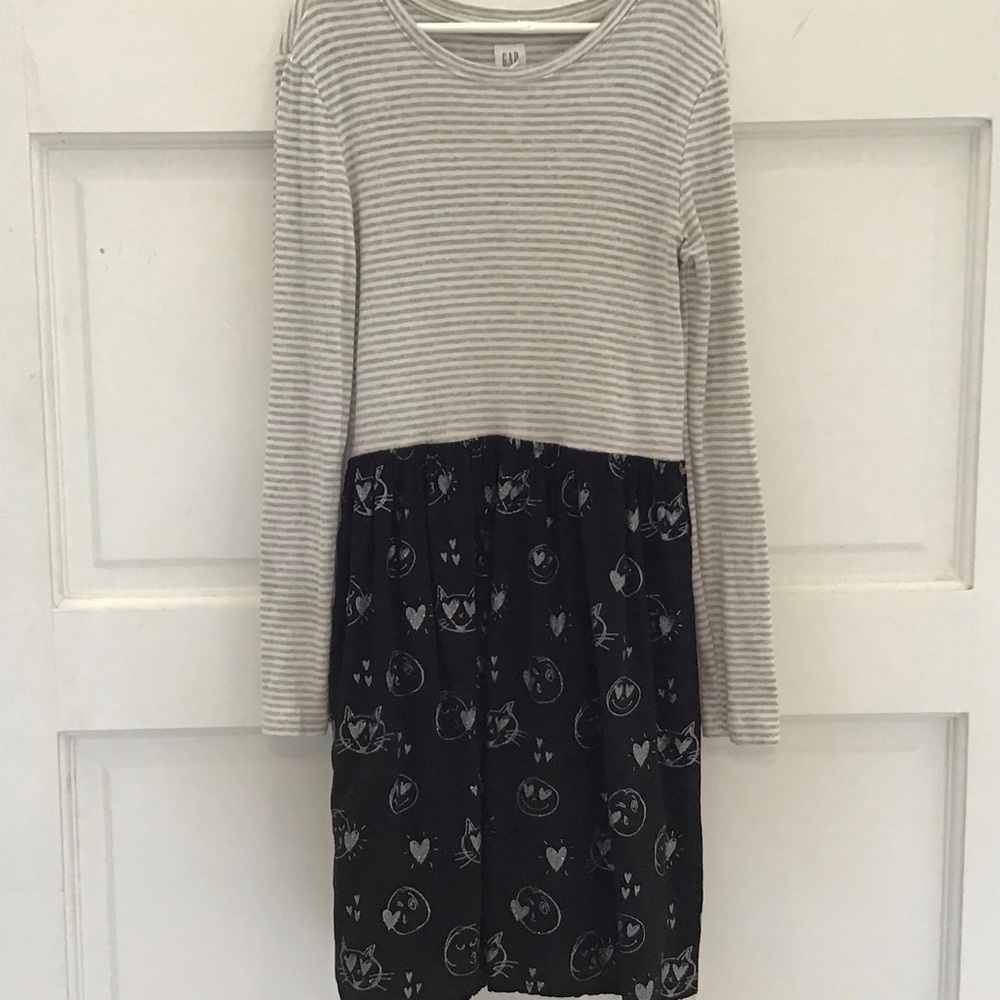 Long sleeve striped dress!